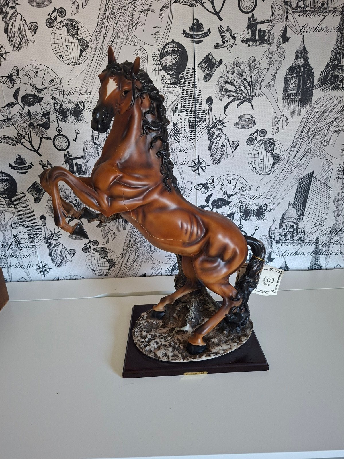 Beeld "paard"., Ophalen, Gebruikt, Dier
