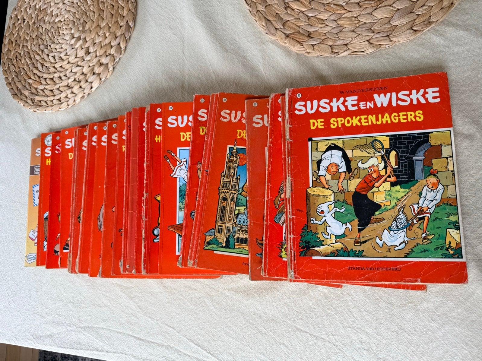 25 vintage strips Suske en Wiske, Boeken, Meerdere stripboeken, Ophalen of Verzenden, Gelezen