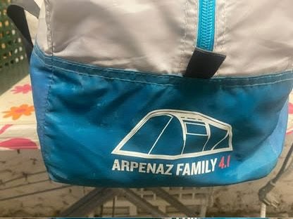 Tentes Family arpenaz 4.1, Enlèvement, Comme neuf, Jusqu'à 4