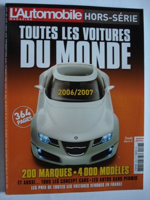 L'automobile magazine Hors-serie 2006/2007 Toutes les voitur, Livres, Autos | Brochures & Magazines, Envoi, Comme neuf, Général