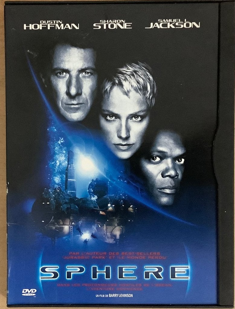 Sphere (1998) Dvd Dustin Hoffman, Sharon Stone, Vanaf 12 jaar, Ophalen of Verzenden, Gebruikt, Science Fiction