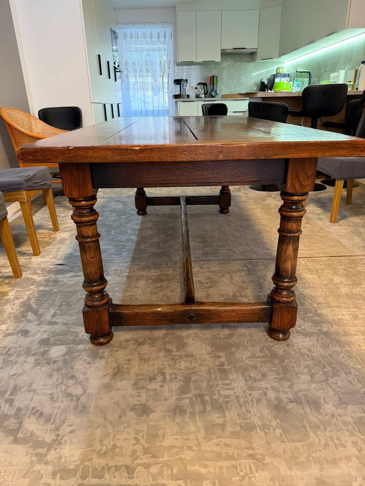 Table de bois, Enlèvement