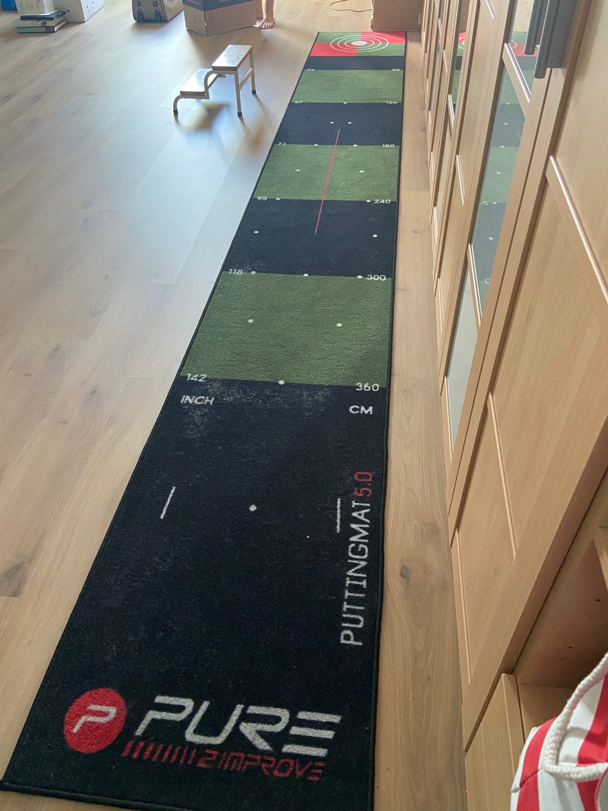 Puttingmat 5 meter, Ophalen, Zo goed als nieuw