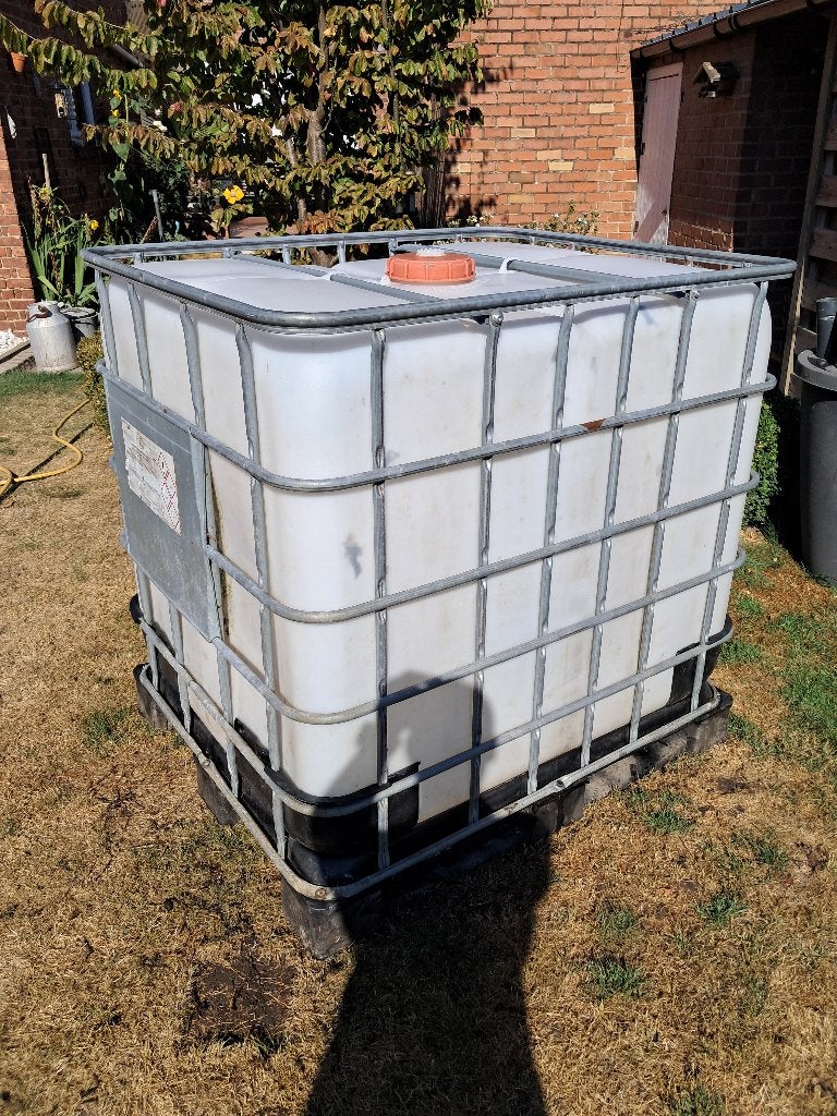 IBC container 1000l, 150 liter of meer, Ophalen, Gebruikt, Kunststof