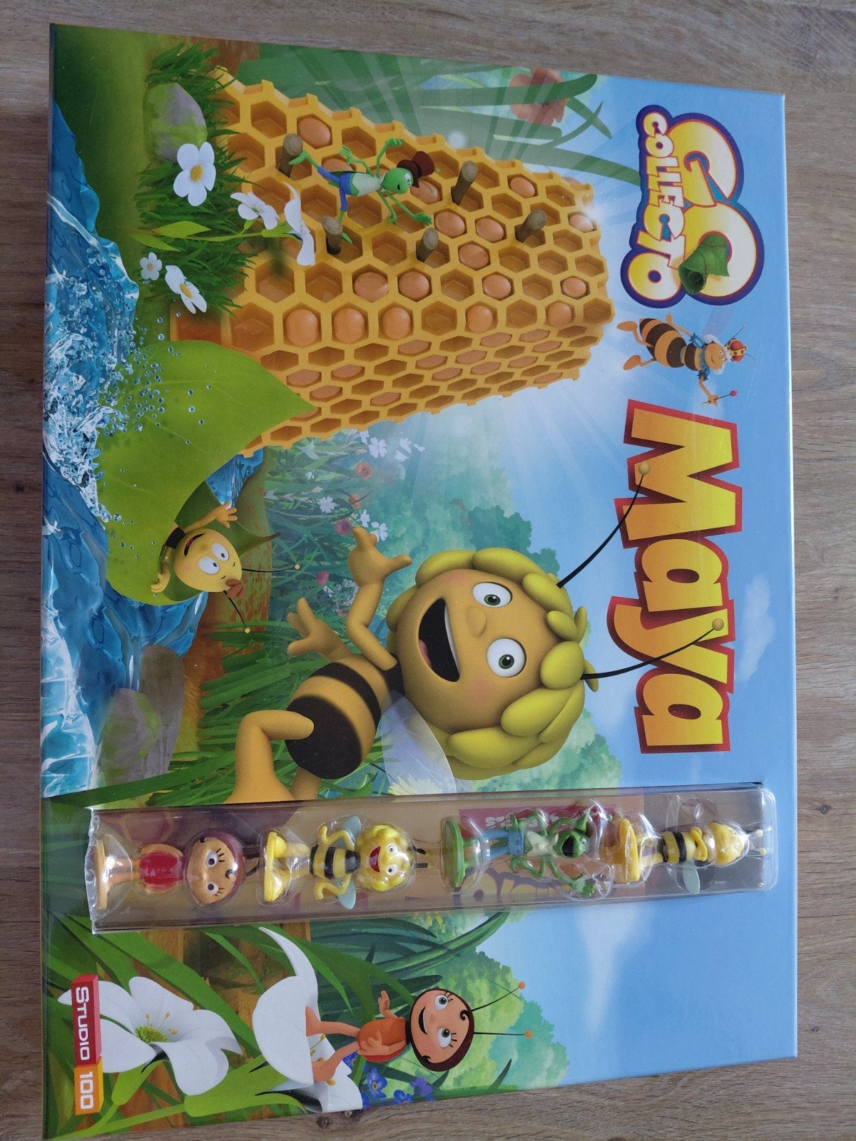 Spel Maya de bij, Hobby en Vrije tijd, Gezelschapsspellen | Overige, Drie of vier spelers, Ophalen, Gebruikt, Studio 100