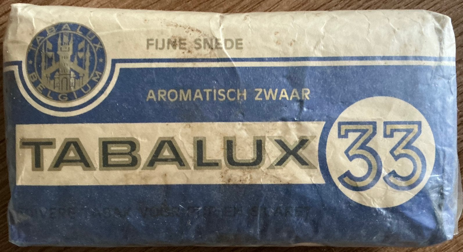 Oude TABAK TABALUX 33/verpakking, Verzamelen, Ophalen of Verzenden, Zo goed als nieuw, Verpakking