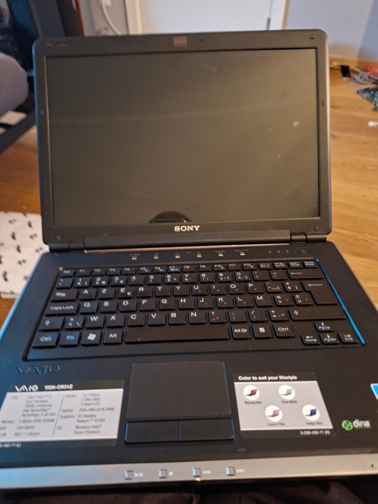 Sony vaio laptop voor onderdelen, Computers en Software, Windows Laptops, Ophalen, Intel Core2 Duo, HDD, Minder dan 4 GB
