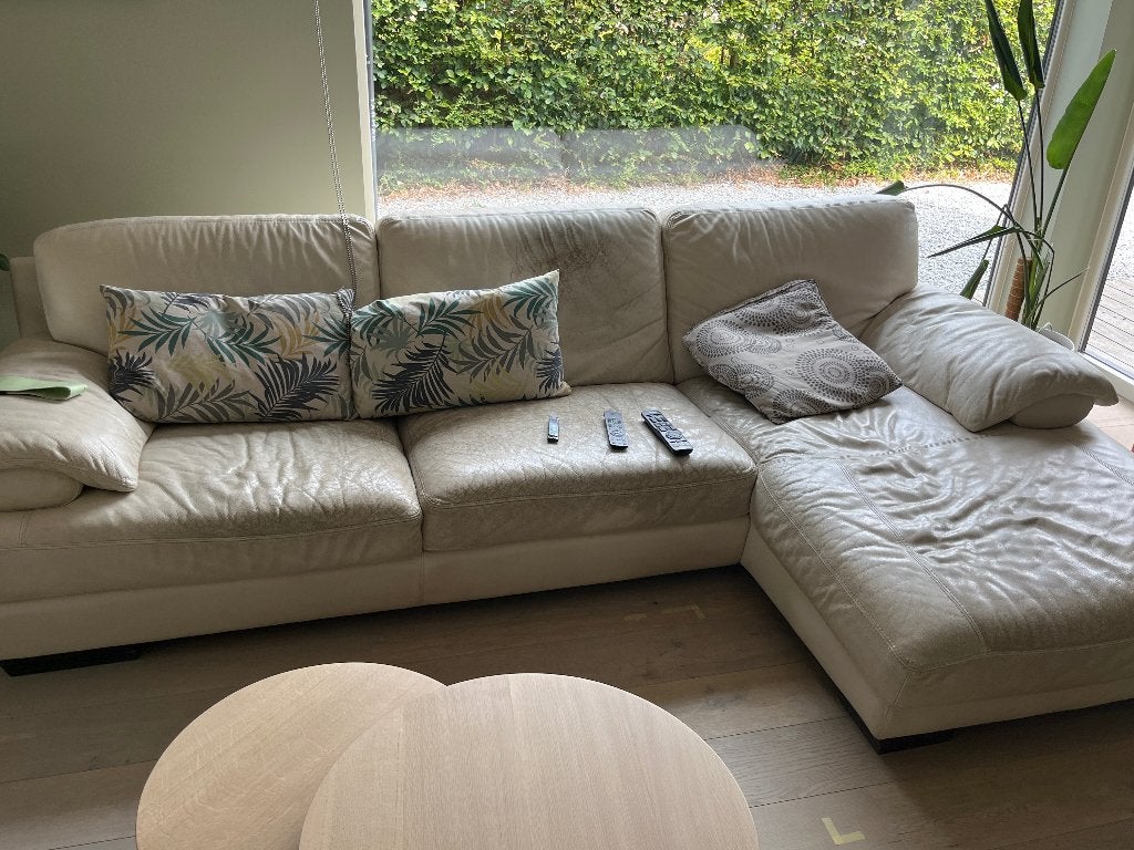 Zetel, Ophalen, 250 tot 300 cm, Gebruikt, Hoekbank