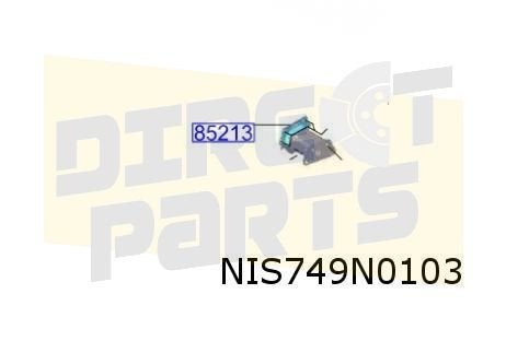 Nissan X-Trail (9/22-) Steun Achterbumperbalk Links (crashbo, Neuf, Arrière, -, -