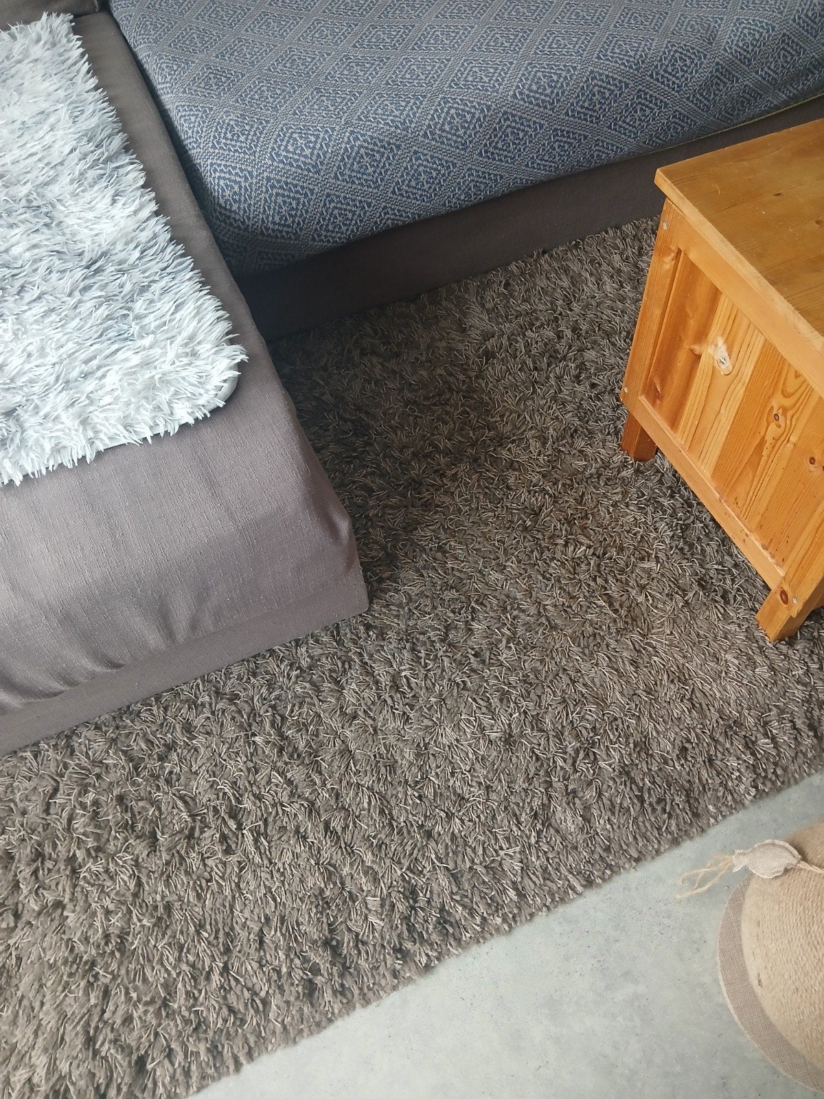 Grijze Tapijt, Ophalen, Gebruikt, 200 cm of meer, 200 cm of meer