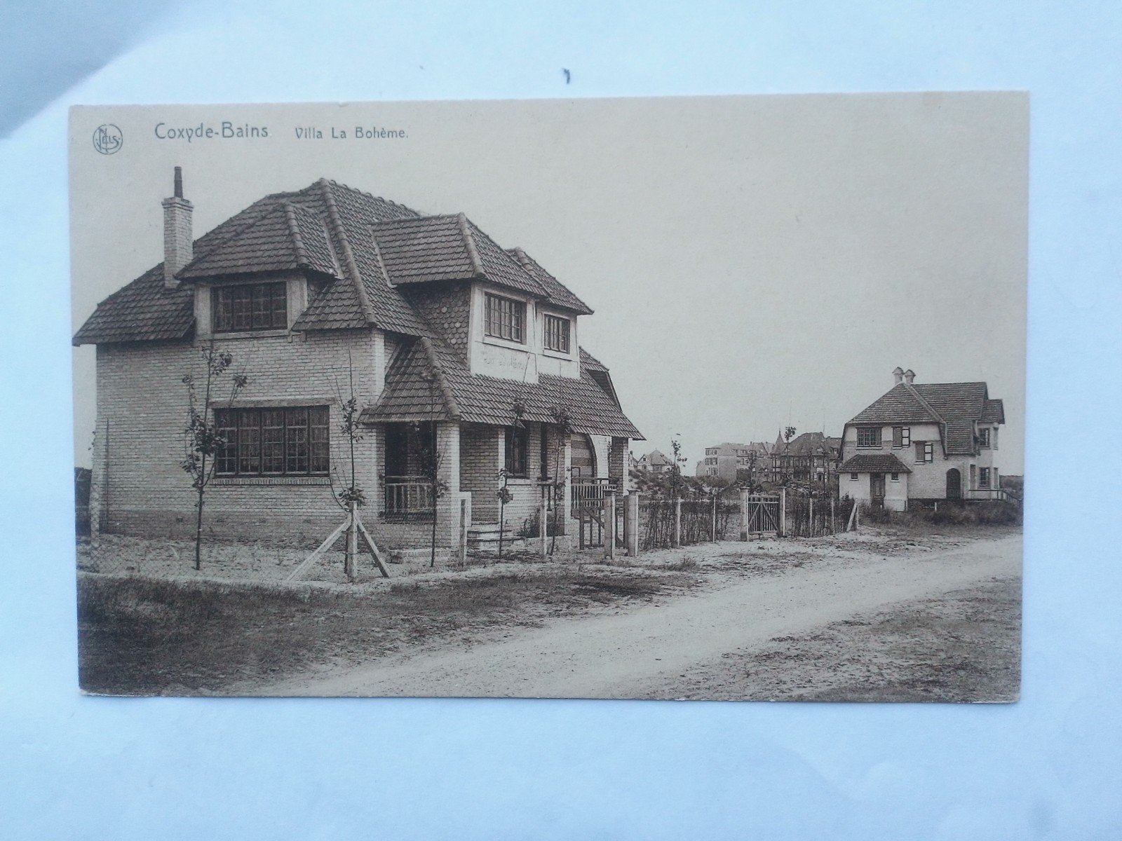 Coxyde Bains Villa La Bohème, Collections, Enlèvement ou Envoi, 1920 à 1940, Affranchie, Flandre Occidentale