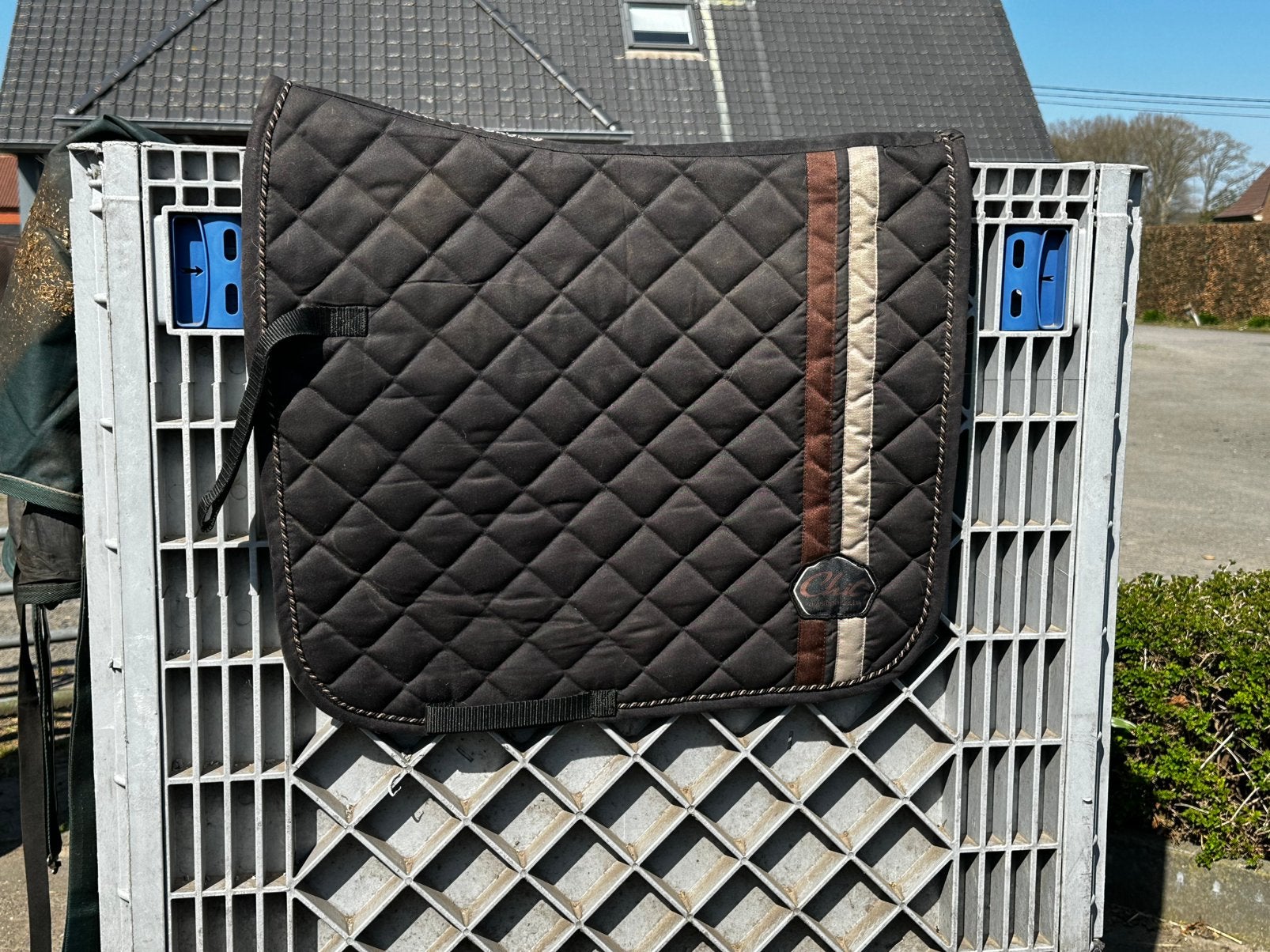 2dressuurdekjes, Animaux & Accessoires, Chevaux & Poneys | Couvertures & Couvre-reins, Enlèvement, Comme neuf, Tapis de dressage