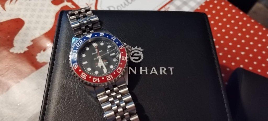 Steinhart horloge (van Zwitserse makelij), Polshorloge, Zo goed als nieuw, Ophalen, Overige merken