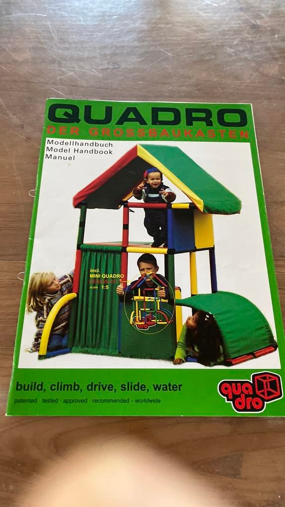 Quadro modellen boek  101 bl.  (3), Ophalen, Gebruikt, Overige merken