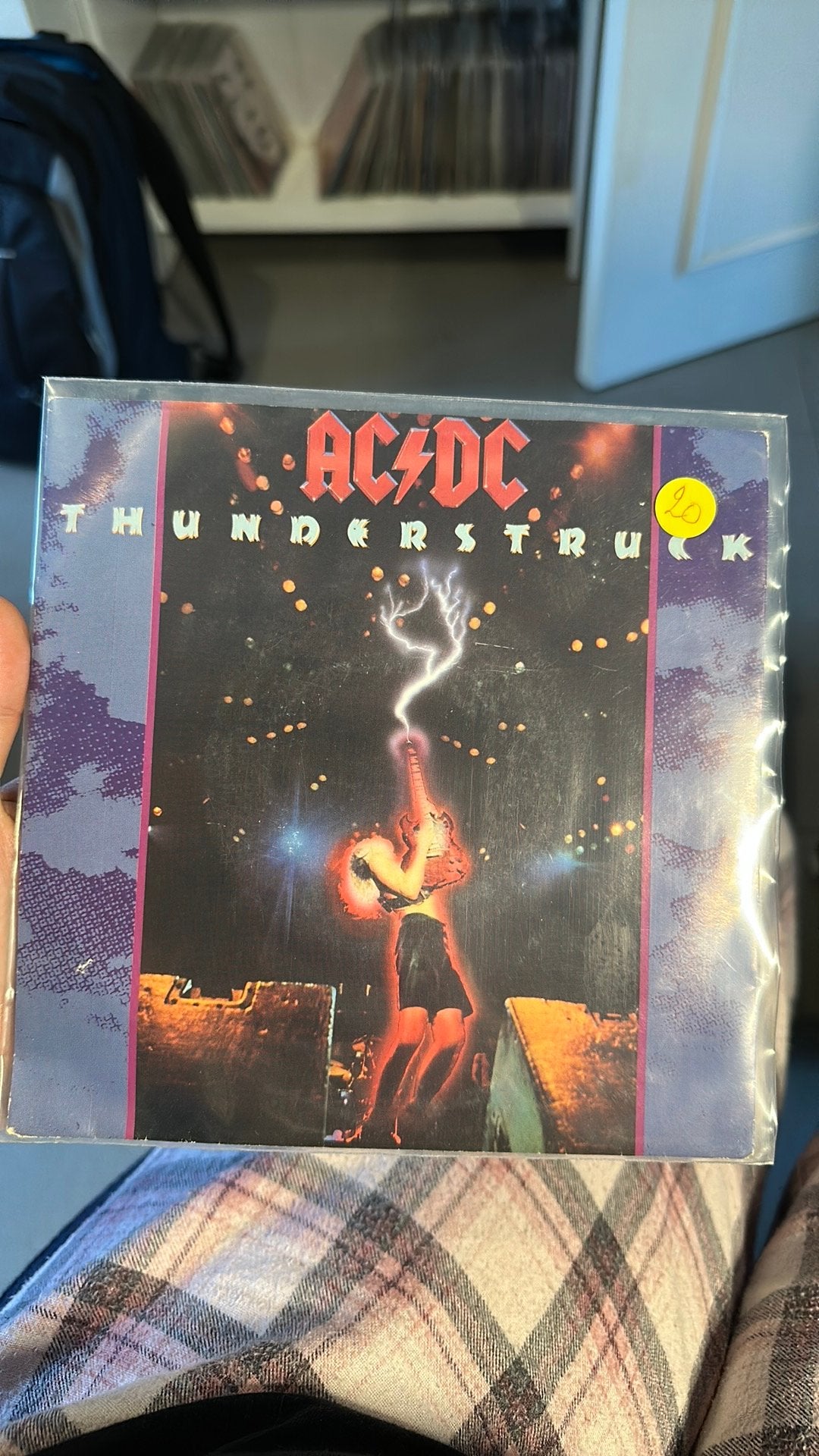 Vinyl single ACDC, CD & DVD, Vinyles | Hardrock & Metal, Enlèvement, Comme neuf