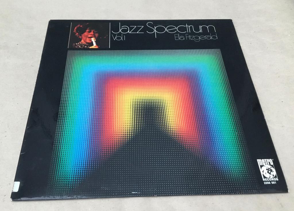 Vinyl lp Ella Fitzgerald Jazz Spectrum, Ophalen of Verzenden, Zo goed als nieuw, Jazz