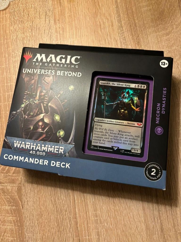 Magic The Gathering Warhammer 40k Necron Commander Deck, Ophalen, Nieuw