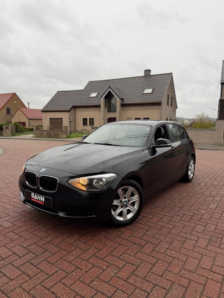 BMW 1-serie F20, Euro 5, 1 Reeks, Zwart, Bedrijf