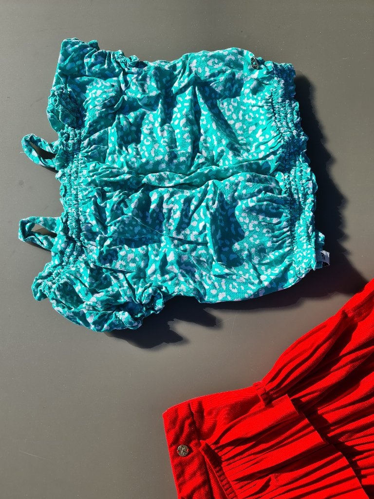 groen topje, Indian, 128, Enfants & Bébés, Paquets de vêtements pour enfants, Enlèvement, Comme neuf