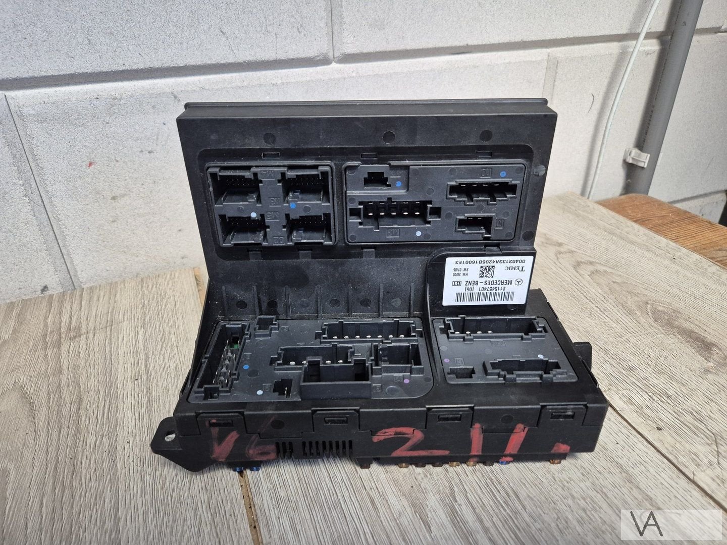 Mercedes E klasse W211 2002-2009 zekeringkast SAM 2115457401, Gebruikt, -, Ophalen of Verzenden, -
