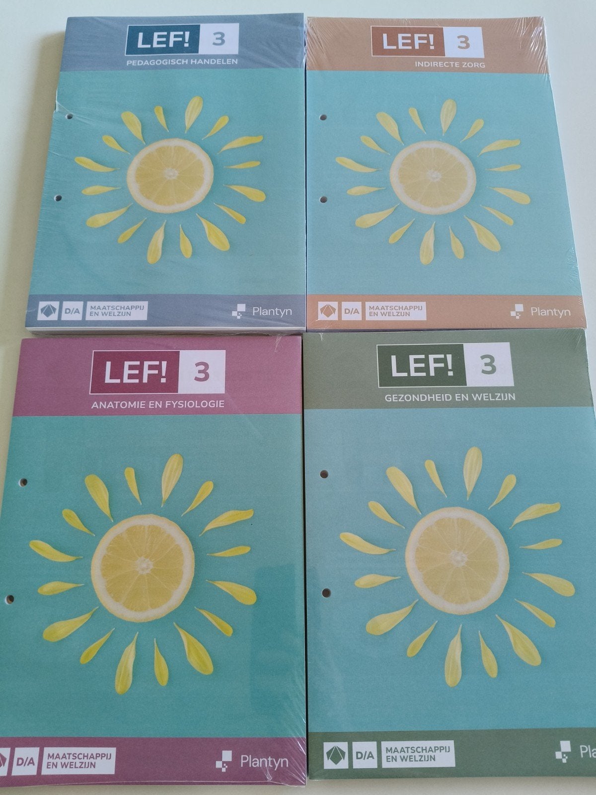 LEF! 3 Maatschappij en welzijn, pakket van 4 boeken, Ophalen of Verzenden