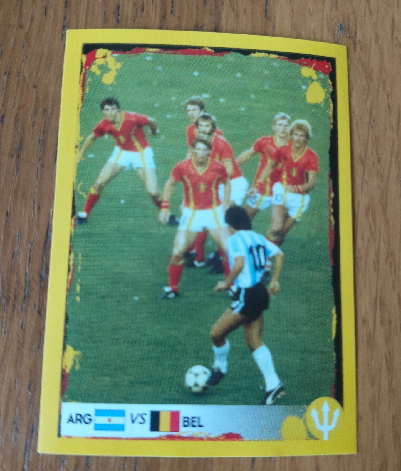 legendarische Panini/Carrefour sticker, Ophalen of Verzenden