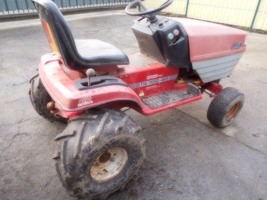 tuinmachines voor herstel of onderdelen, Tuin en Terras, Grasmaaiers, Ophalen, Gebruikt, Benzine-grasmaaier