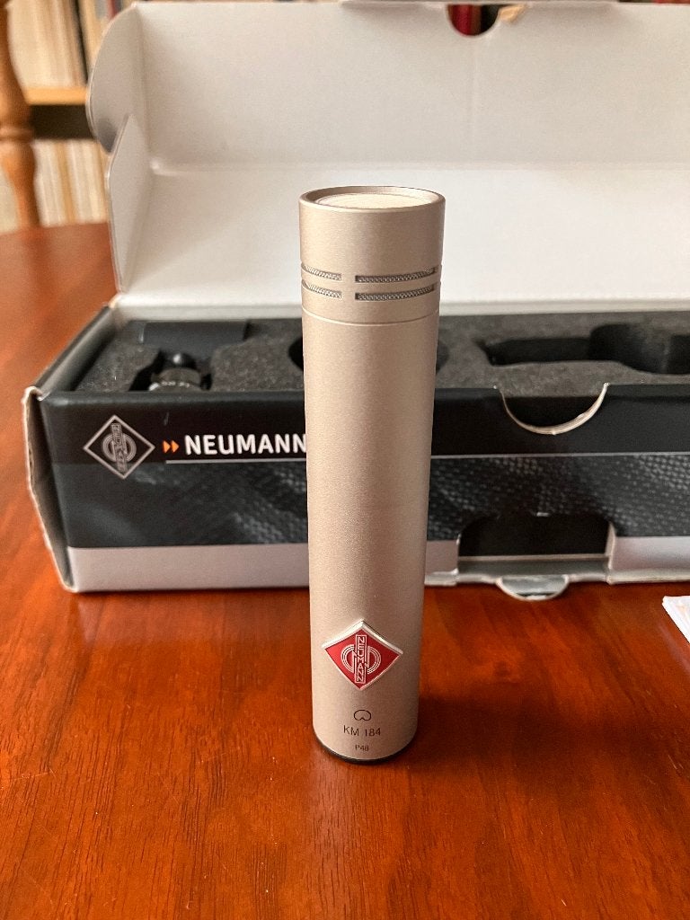 Microfoon Neumann KM 184, Muziek en Instrumenten, Microfoons, Ophalen of Verzenden, Nieuw, Instrumentmicrofoon