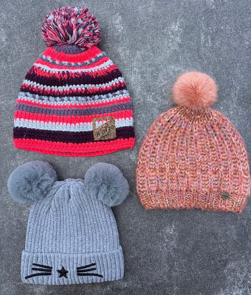 3 warme mutsen, ANDERE, Enlèvement ou Envoi, Taille 36 (S), Comme neuf