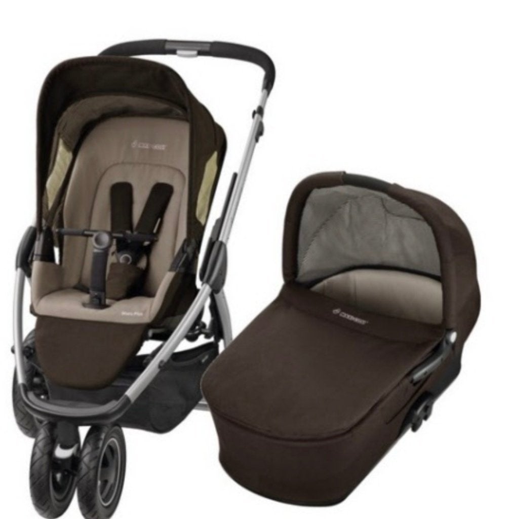 Poussette Maxi Cosi 3 en 1 Mura Plus marron, Enfants & Bébés, Enlèvement, Comme neuf, Maxi-Cosi, Pneus