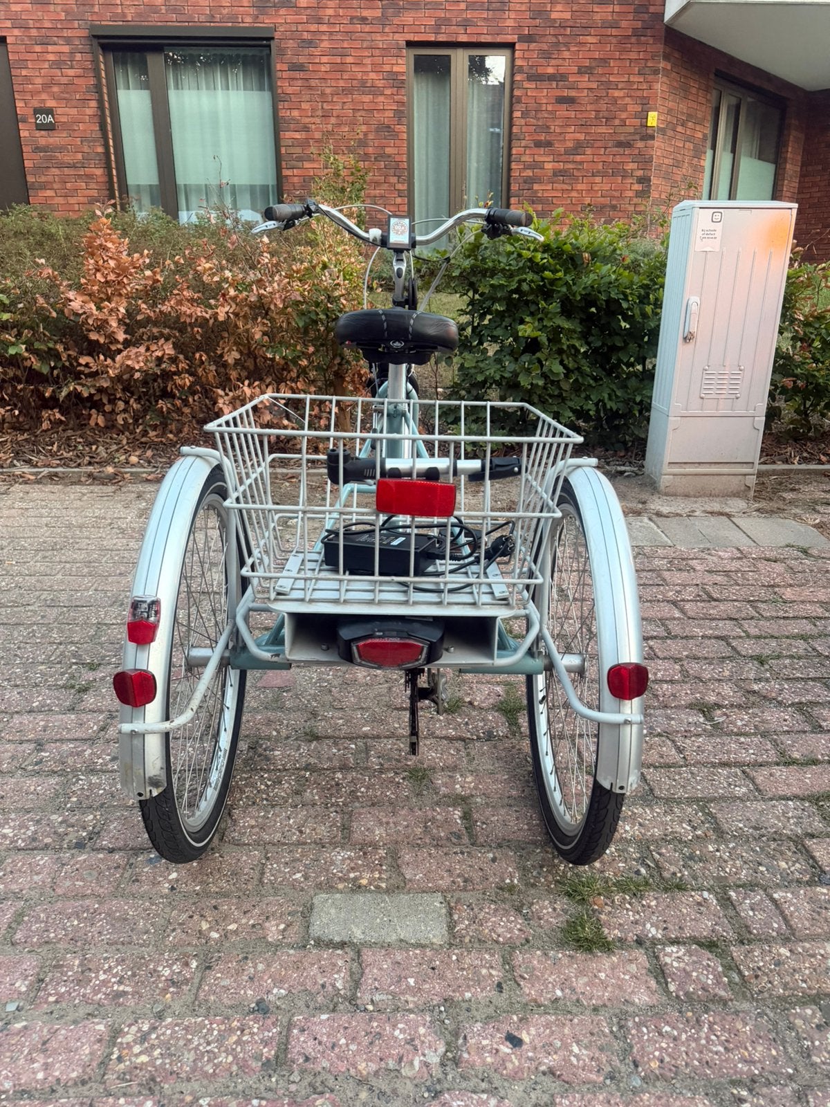 Bijna nieuwe driewieler elektrische fiets tribike 3wiel, Ophalen of Verzenden, Zo goed als nieuw