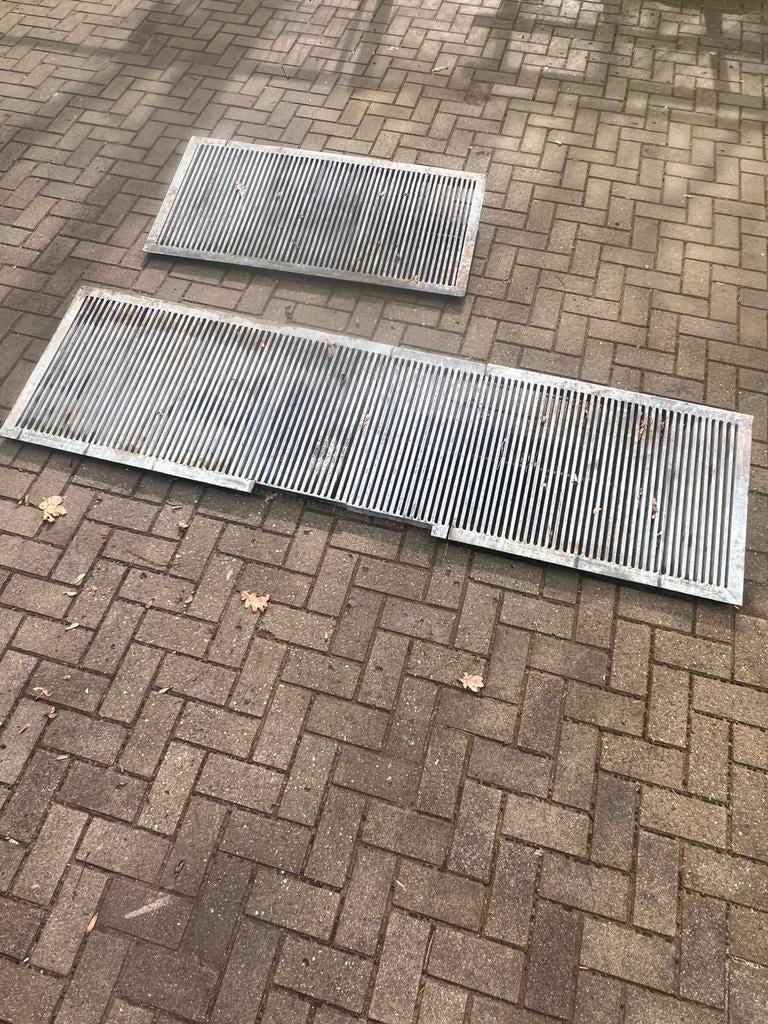 Zware  put roosters gegalvaniseerd, Doe-het-zelf en Bouw, Metalen, Ophalen, IJzer
