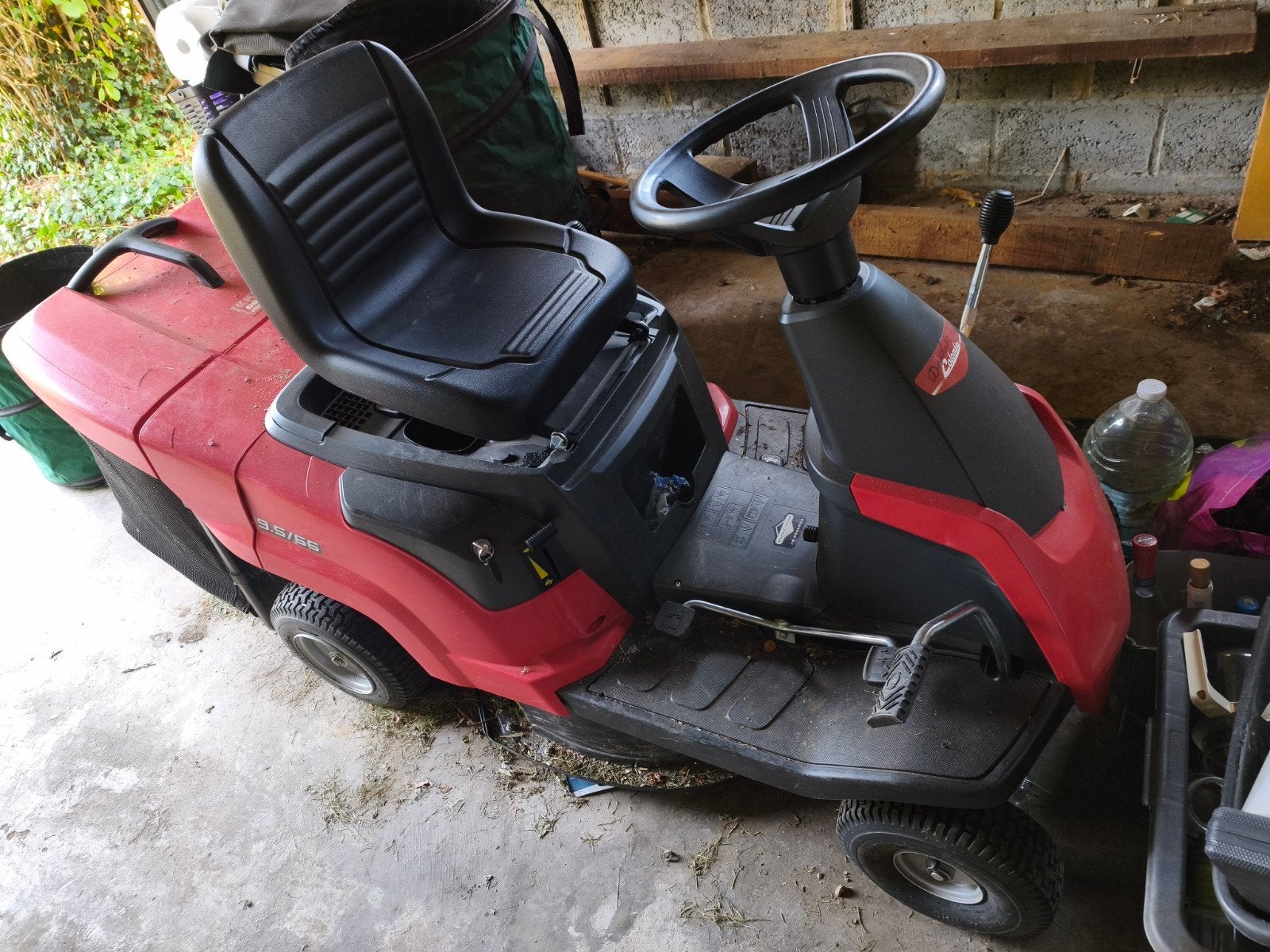 Tracteur tondeuse, Jardin & Terrasse, Tondeuses autoportées, Enlèvement, Utilisé, Démarrage électrique