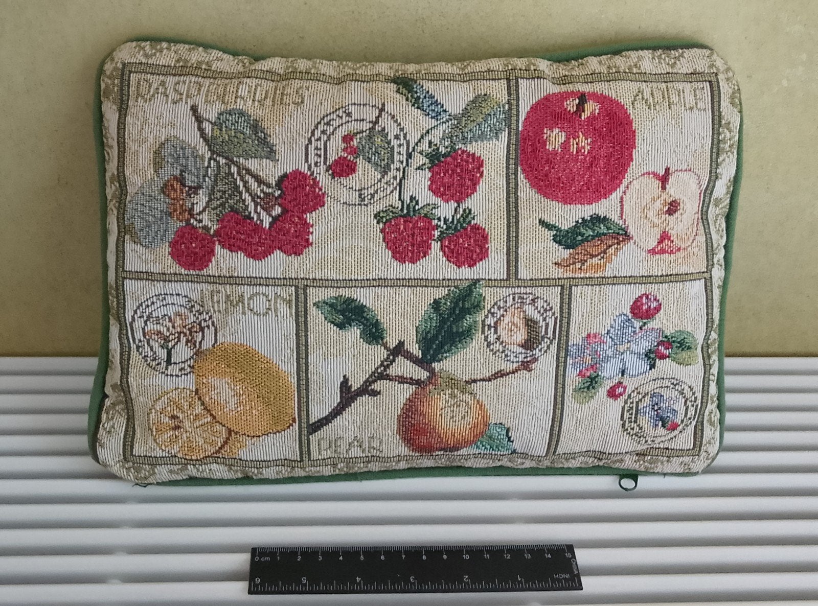 Kussen met zomers fruit, Huis en Inrichting, Woonaccessoires | Kussens, Ophalen