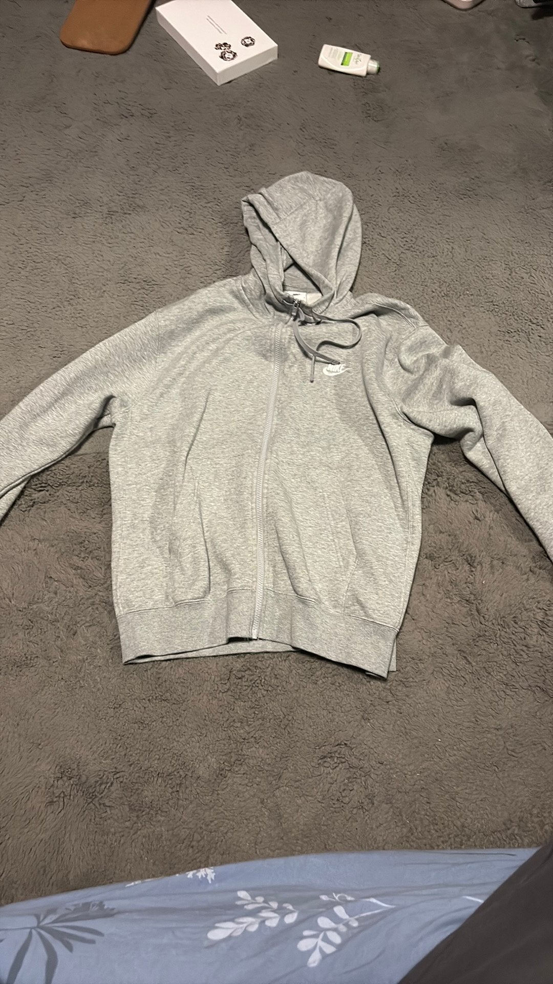 Sweat zippé - dark grey heather/light grey/white taille M, Kleding | Heren, Truien en Vesten, Ophalen, Nieuw, Maat 48/50 (M), Grijs