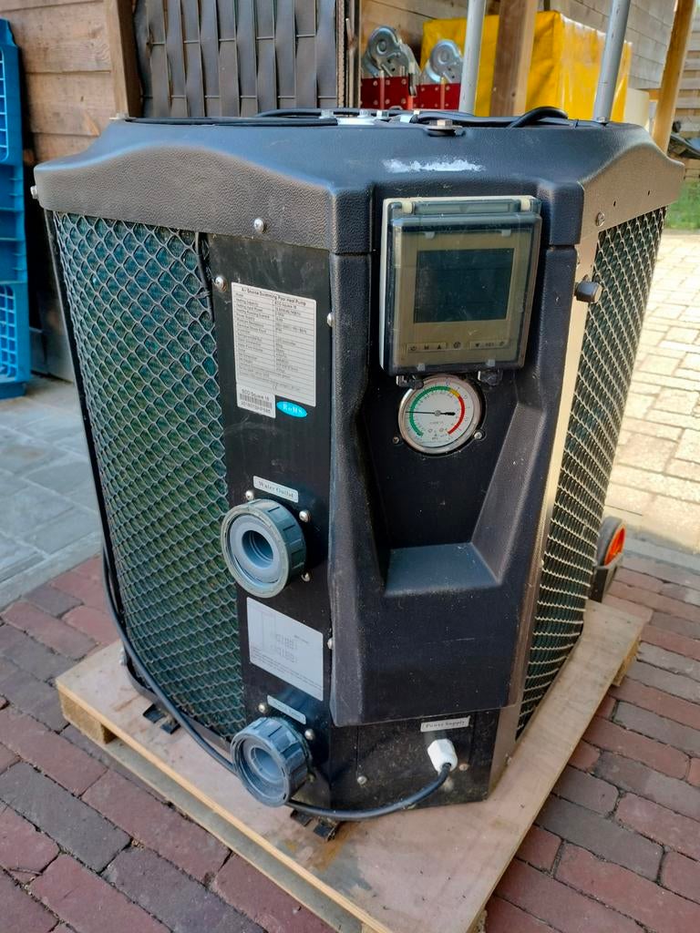 Set Warmtepomp, Zandfilter & Pomp, Ijsbrekers, Onderhoud..., Enlèvement, Utilisé, Chauffage