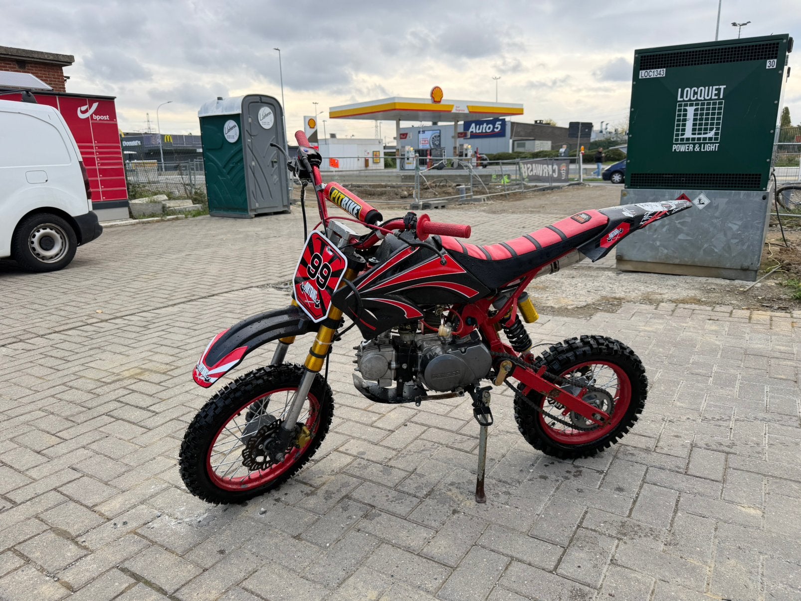 Dirt bike lifan 125cc en bon état, Vélos & Vélomoteurs, Enlèvement, Comme neuf, Dirt Bike