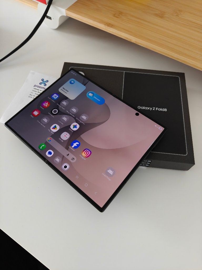 Samsung Galaxy Z Fold 8 Passeport ! 256G! Neuf Boîte/Facture, Télécoms, Téléphonie mobile | Samsung, Comme neuf, Enlèvement, Galaxy Z Fold