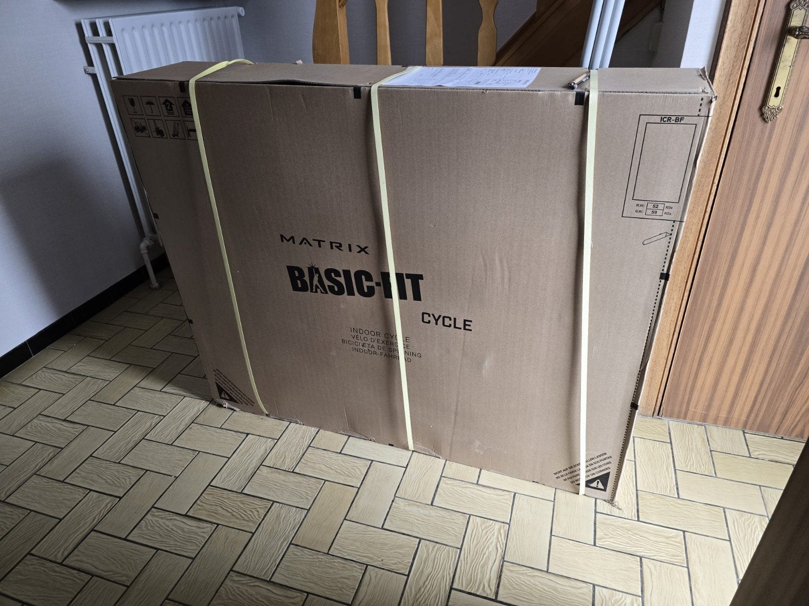 Matrix Basic-Fit Indoor Cycle – nieuw in doos, Sport en Fitness, Ophalen, Nieuw, Spinningfiets