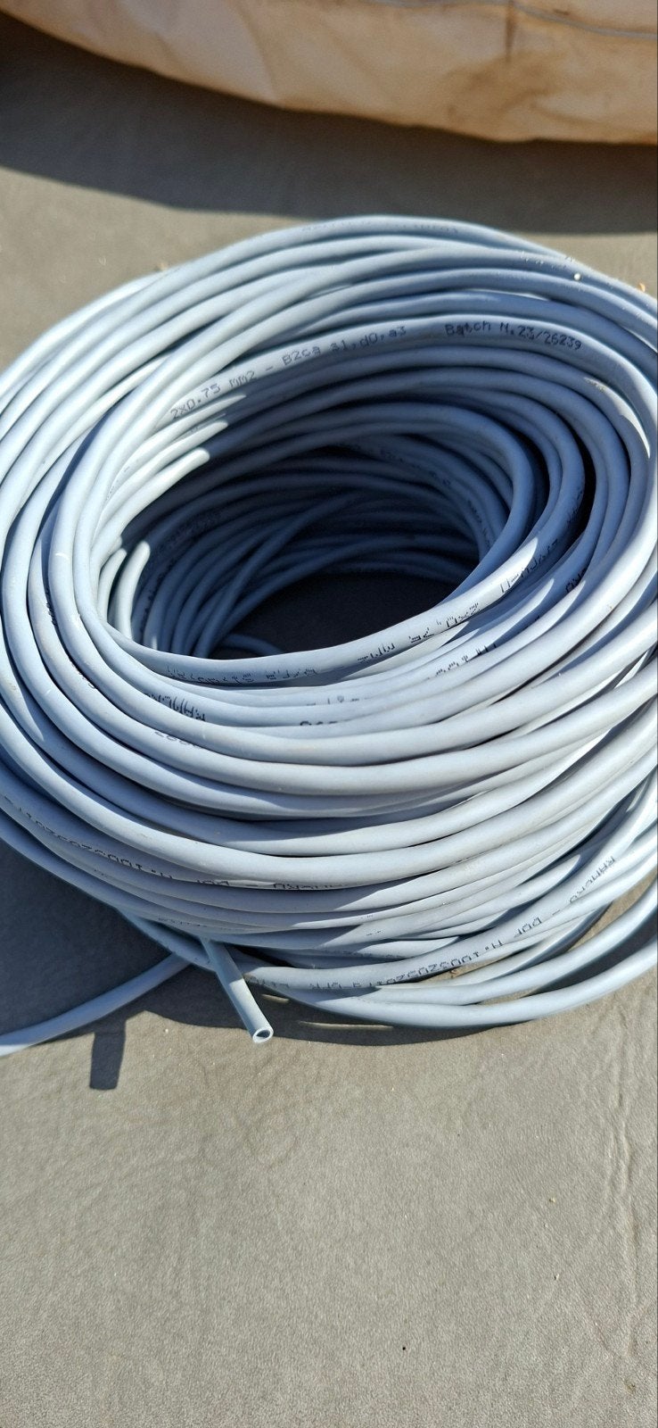 Svv 2x 0.75 kabel, Enlèvement