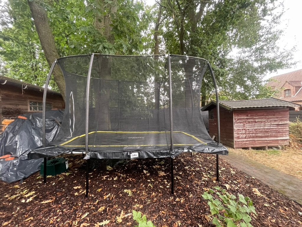 trampoline, Ophalen, Zo goed als nieuw