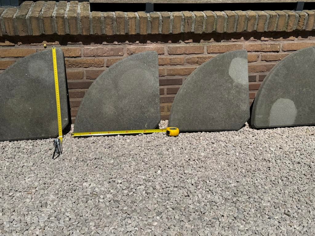 Parasolvoettegel beton, Ophalen, Zo goed als nieuw, Minder dan 1 meter, Parasolvoet