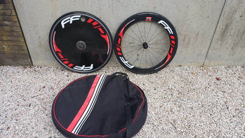 Roues FFWD CLM - triathlon disque + 60 mm à pneus, Vélos & Vélomoteurs, Vélos Pièces, Fast Forward, Comme neuf, Enlèvement, Tijdrit-/triatlonfiets