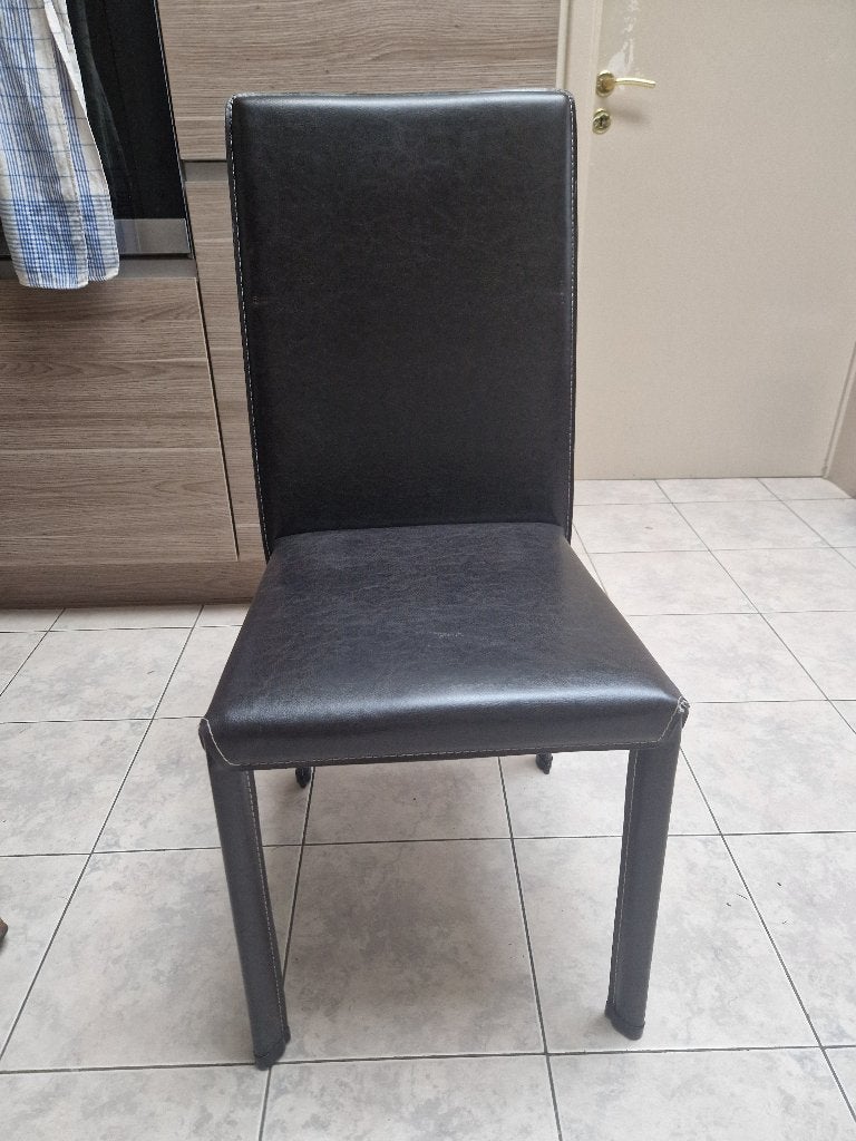 Eetkamerstoelen, Ophalen, Gebruikt, Zwart, Vijf, Zes of meer stoelen