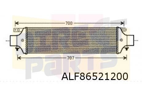 Alfa Romeo , Fiat (9/08-5/16) (4/07-1/15) interkoeler OES! 5, -, Verzenden, -, Nieuw