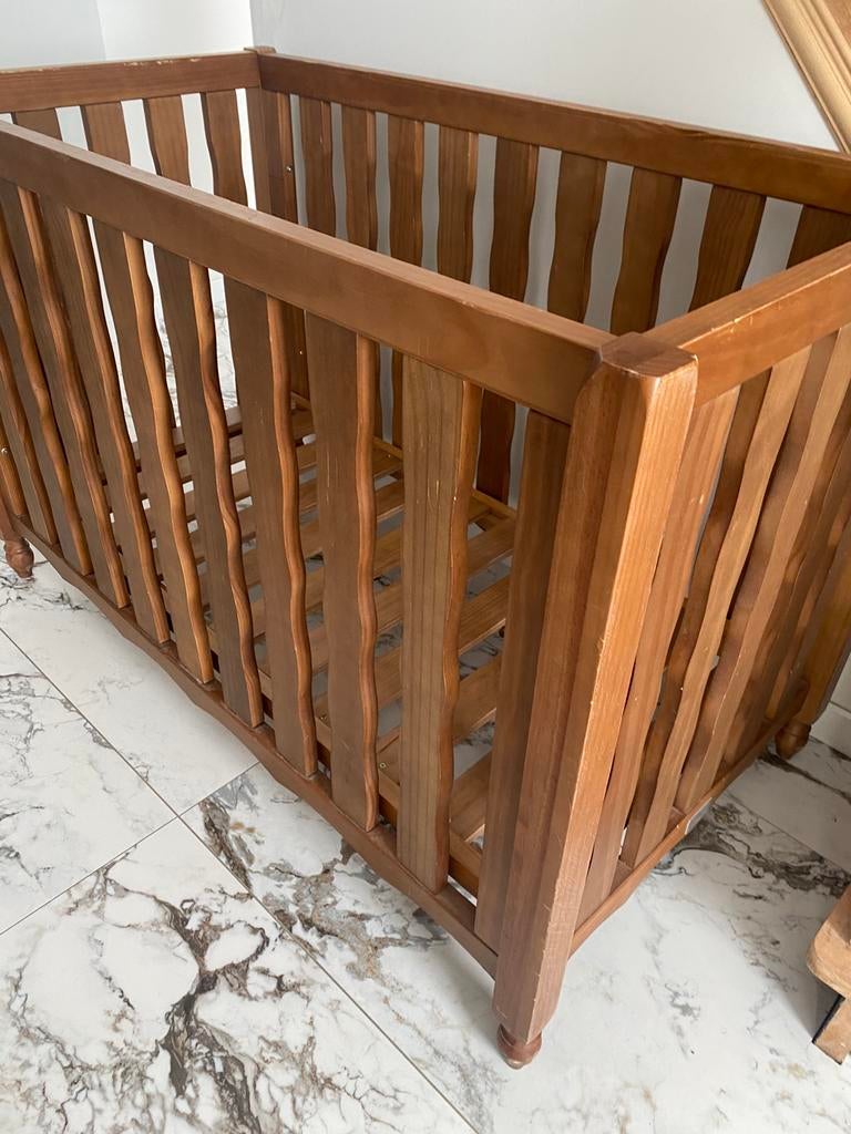 Babybed gratis, Ophalen, Gebruikt, Rechthoekig