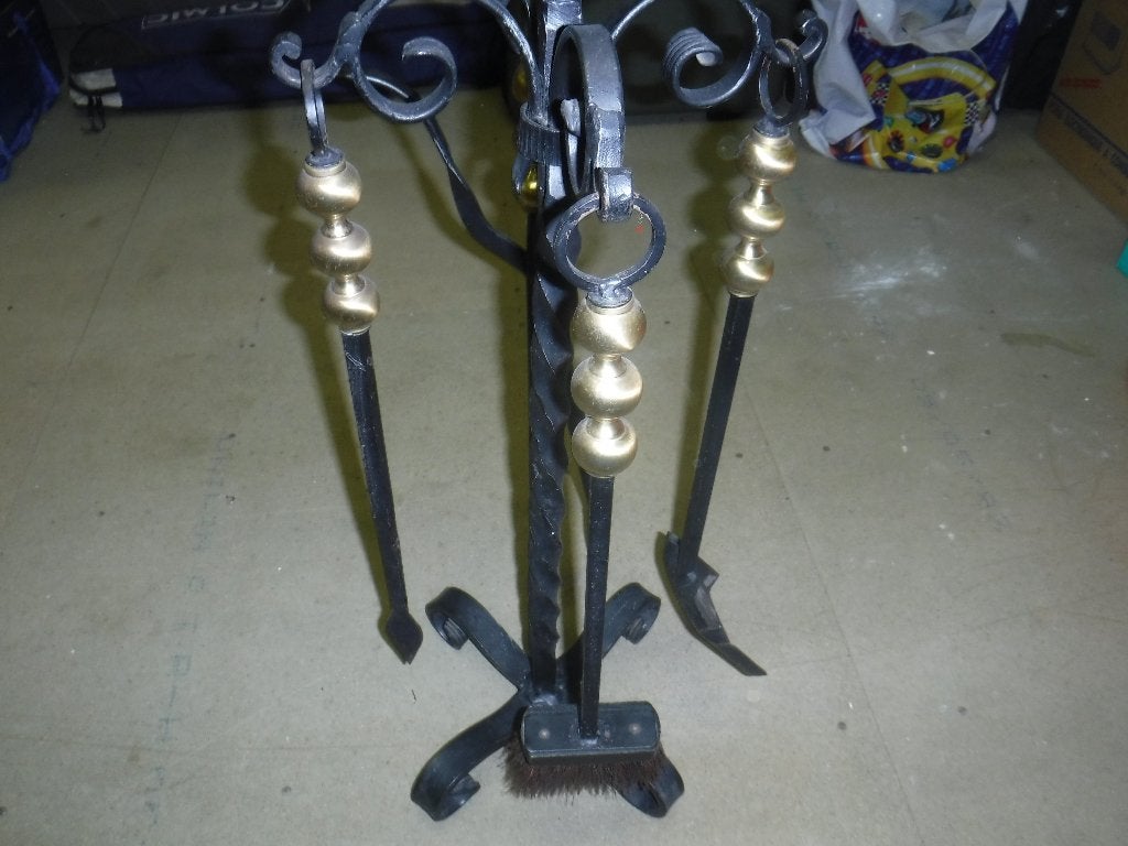 openhaard set, Maison & Meubles, Enlèvement, Comme neuf, Cheminée au bois