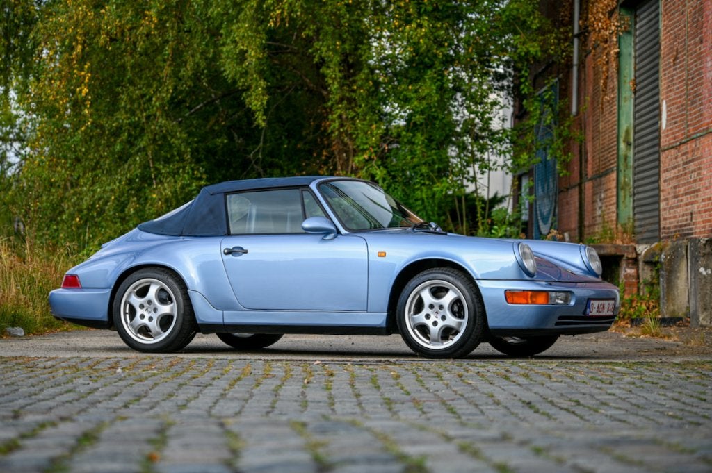 Porsche 964 Carrera 4 cabriolet, Cabriolet, Bedrijf, Radio, https://public.car-pass.be/vhr/5062c56a-3185-416f-9d97-6bcc57b8147a#