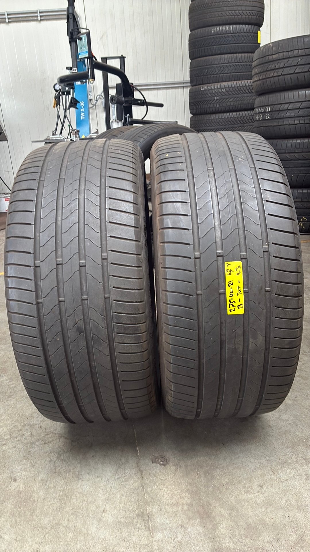 Pneus d'été 2754021 275/40/21 275/40R21 marque Bridgestone, Enlèvement