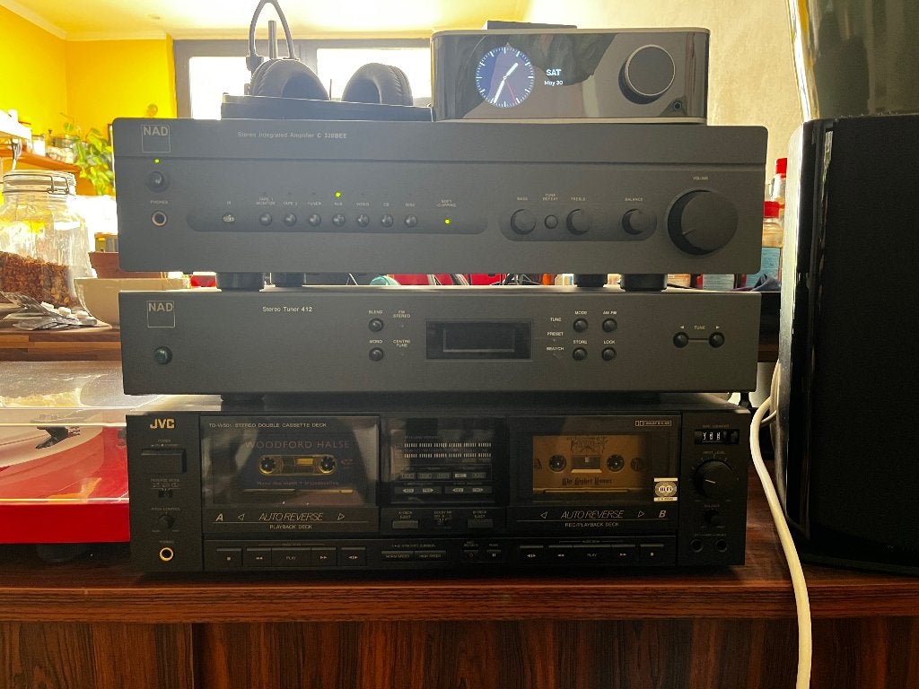Nad c320BEE stereoset (+ tuner en cassettedeck), Audio, Tv en Foto, Tuners, Ophalen, Gebruikt
